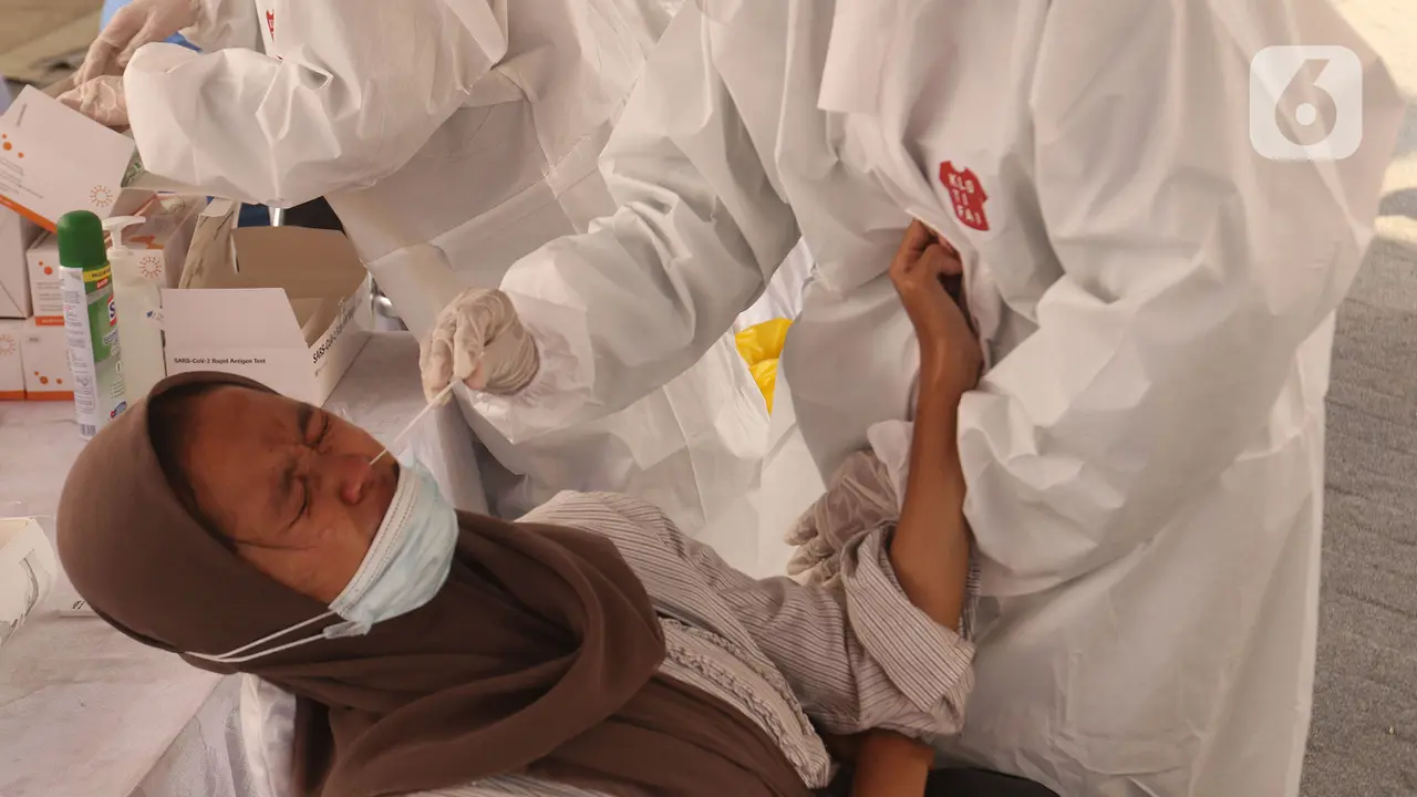 Pemeriksaan Antigen bagi Pengendara Motor
