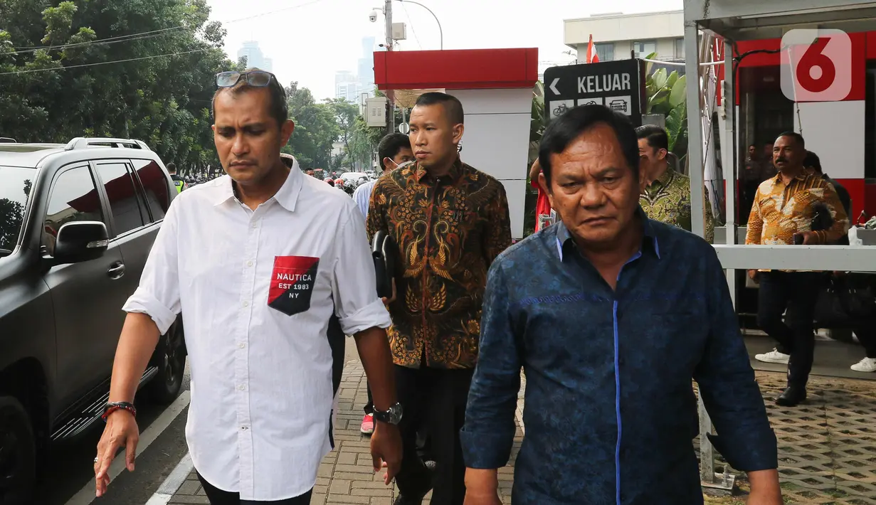 Eddy Hiariej menambahkan seluruh laporan dan aduan kepada KPK RI seharusnya bersifat rahasia kecuali hanya untuk mencuri perhatian atau ‘cari panggung’. (Liputan6.com/Herman Zakharia)