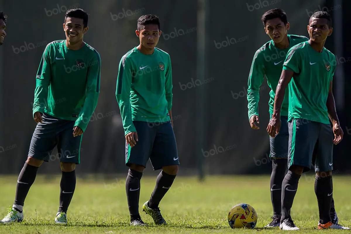 Latihan Timnas Indonesia