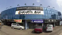 Bengkel Jakarta Ban yang khusus menangani perawatan ban untuk Mercedes dan BMW (istimewa)