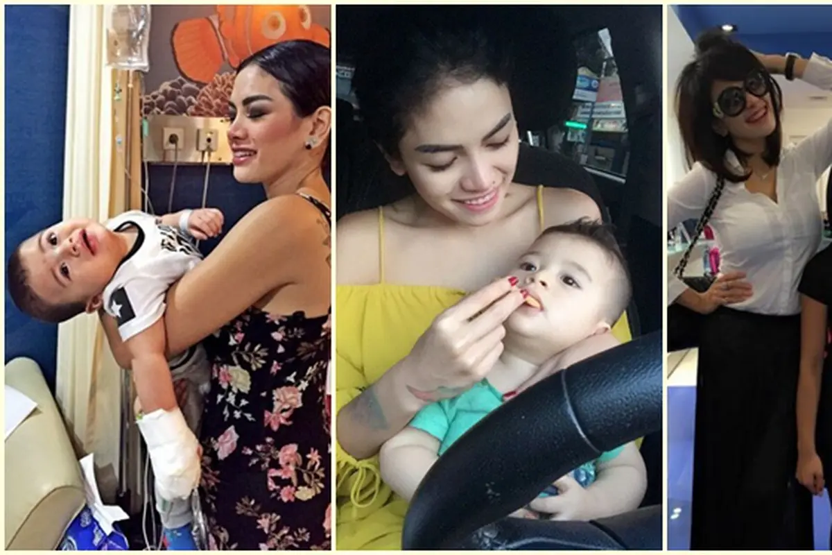 [Bintang] Nikita Mirzani dan anak-anak
