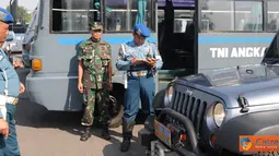Citizen6, Surabaya: Kobangdikal kembali menggelar apel kesiapan seluruh Ranmin dan Ransus di Lapangan Martadinata, Kesatrian Bumimoro Kobangdikal, Surabaya, Kamis (5/7). (Pengirim: Penkobangdikal)