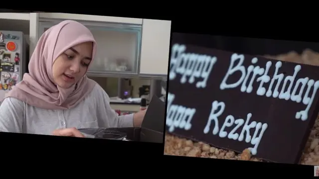 Momen Ulang Tahun Rezky Aditya yang Ke-36, Dapat Kejutan Manis dari Istri
