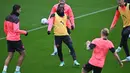 Artinya, tim asuhan Pep Guardiola itu sudah menyapu bersih semua laga sejauh ini dengan kemenangan. (Paul ELLIS / AFP)