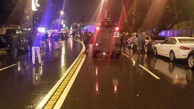 Malam Tahun Baru Kelabu, 35 Orang Tewas Ditembak di Istanbul