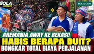 Habis Berapa Duit Aremania Away ke Bekasi? Suporter Arema FC Bongkar Biaya Perjalanan ke Markas Persija