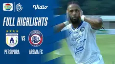 Berita Video, Highlights Pertandingan Arema FC Vs Persipura Jayapura pada Rabu (29/9/2021)