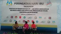 Linda Gumelar memaparkan bahwa tokoh masyarakat memiliki peran penting dalam mewujudkan Indonesia Bebas Kekerasan, Perdagangan Orang.