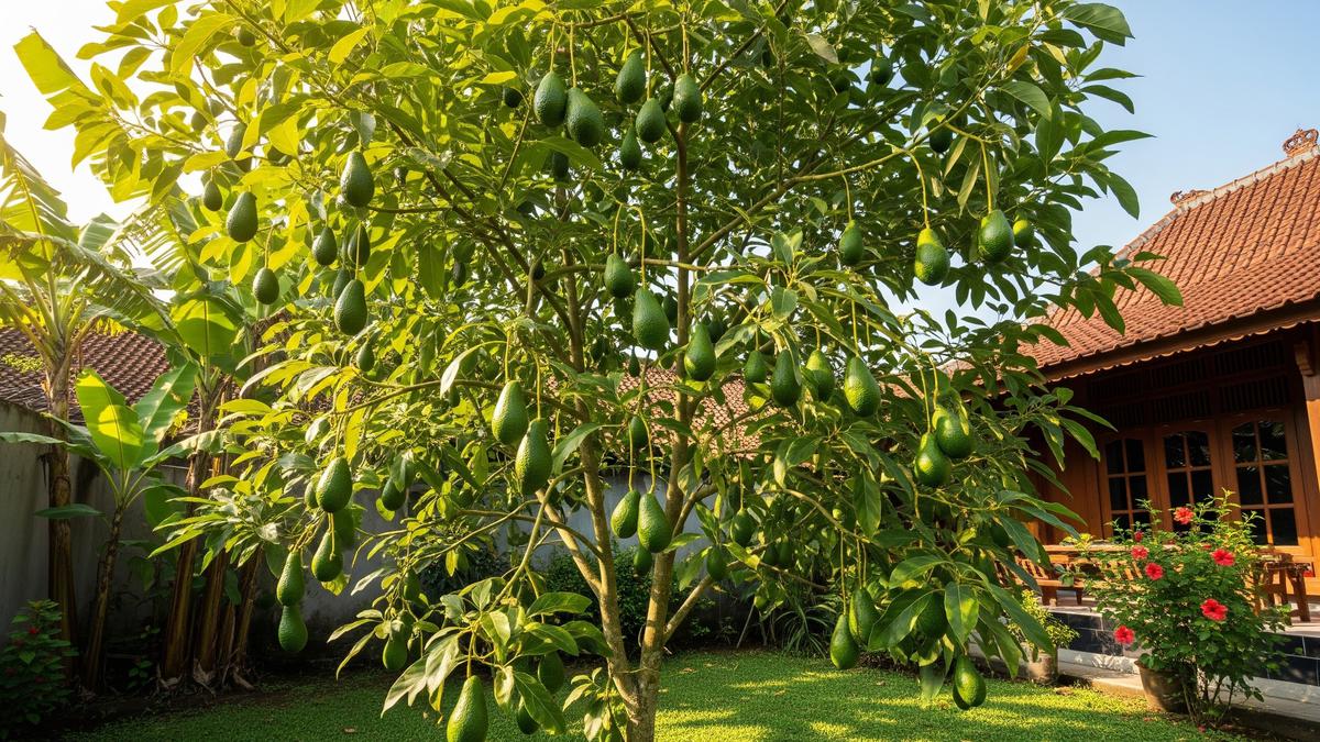 Tips Agar Pohon Alpukat Berbuah Lebat dan Tidak Busuk, Panduan Panen Melimpah