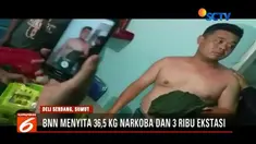 Detik-detik penangkapan seorang oknum sipir Lapas Lubuk Pakam, Deli Serdang, Sumatera Utara,  oleh BNN, terekam kamera pengawas atau CCTV.