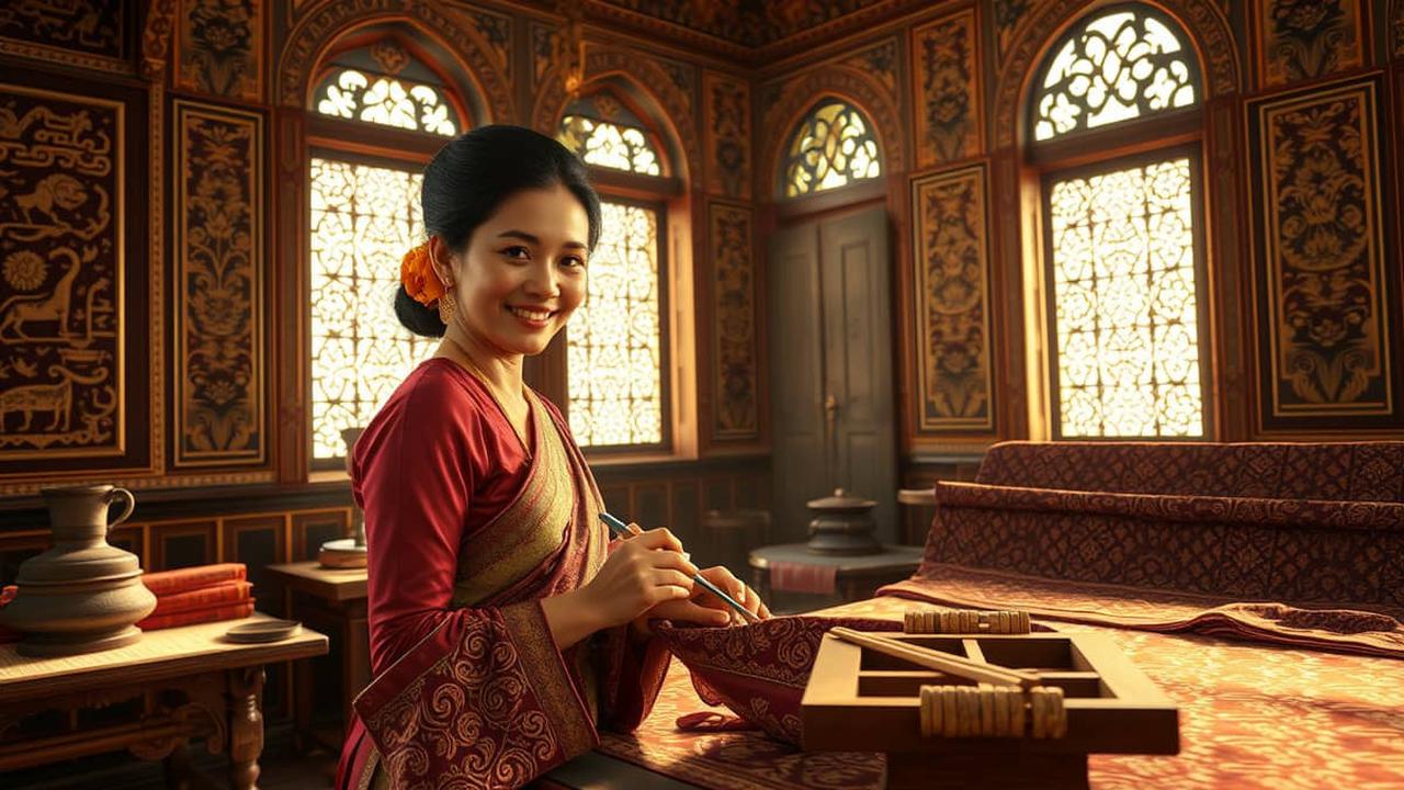 apa tujuan awal pembuatan batik