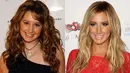 Ashley Tisdale pun dengan terang-terangan melakukan operasi hidung karena ia kesulitan bernapas. (Celebrity plastic surgery online)