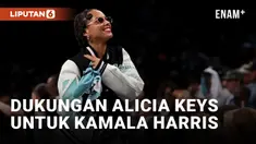ALICIA KEYS MENDUKUNG KAMALA HARRIS DALAM KAMPANYE DI PENNSYLVANIA