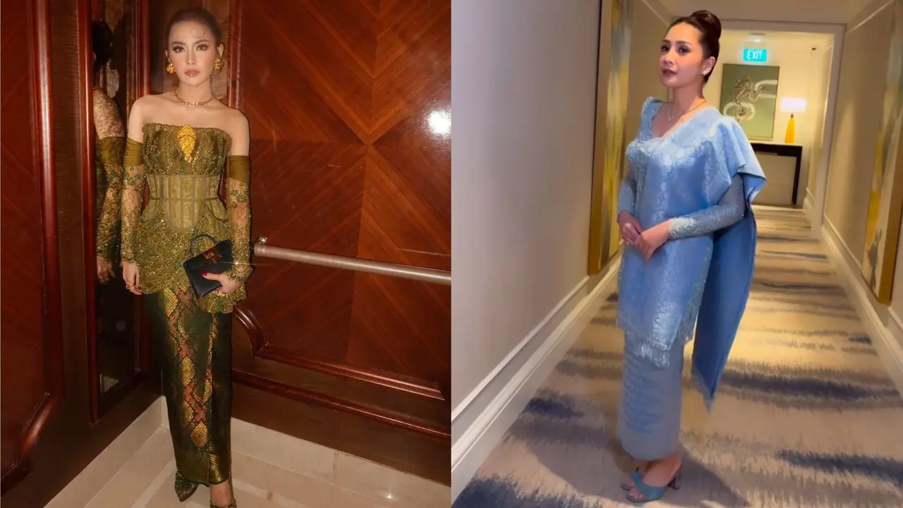 7 Gaya Kondangan Artis yang Curi Perhatian