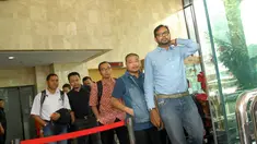 Koalisi Masyarakat Sipil (KMS), mendatangi gedung Komisi Pemberantasan Korupsi. Jakarta, Selasa, (15/7/14) (Liputan6.com/Miftahul Hayat)