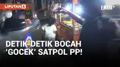 Bocah Perempuan Kabur Tinggalkan Kakeknya Saat Terjaring Razia PPKS Satpol PP