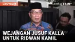 Datangi Jusuf Kalla, Ridwan Kamil Dapat Wejangan Soal Macet