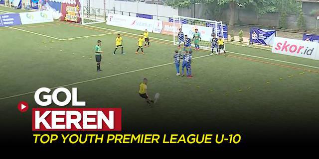 VIDEO: Gol Keren Pemain Terbaik Laga Pekan 8 Top Youth Premier League U-10 dari Tim Tunas Gamalama