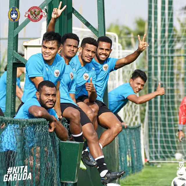 5 Aksi Pemain Persebaya saat Latihan Bersama Timnas Jelang Laga Piala AFF