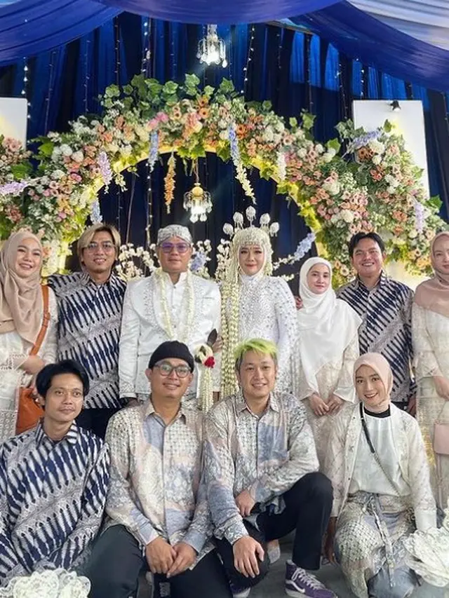 Pernikahan kelima Andika Kangen Band (Instagram/izzy_alfarizi)