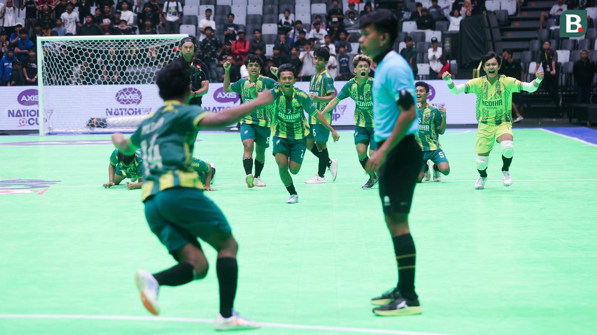 Foto: Menang Dramatis Lawan Wakil Jakarta, SMK Medika Samarinda Juara AXIS Nation Cup 2024