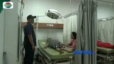 Diduga lantaran menolak ajakan rujuk, wanita di Karawang, Jawa Barat, menjadi korban penusukan oleh mantan suaminya.