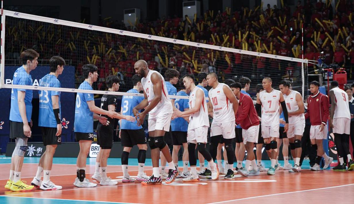 Hasil ini tidak hanya membawa Jakarta Bhayangkara Presisi lolos ke Grand Final AVC Men’s Champions League 2026, tetapi juga memastikan tiket menuju ajang FIVB Men’s Club World Championship atau Kejuaraan Dunia Antarklub Bola Voli Putra. (Dok PBVSI)