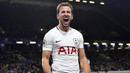 Harry Kane (Tottenham Hotspur) - Kapten Timnas Inggris ini berhasil meraih tiga kali gelar top skor Premier League. Yakni pada musim 2015/2016 dengan 25 gol, 2016/2017 dengan 29 gol dan 2020-2021 dengan 23 gol. (Foto: AP/Anthony Devlin)