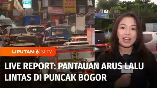 VIDEO: Live Report: Arus Lalu Lintas Libur Panjang Iduladha di Puncak Bogor