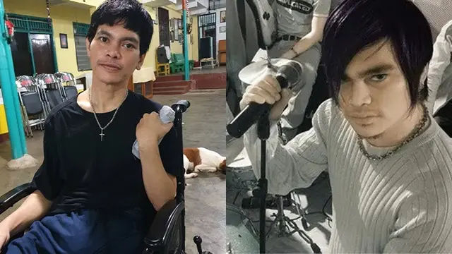 6 Momen Tya Ariestya Jenguk El Ibnu Vokalis Band Elkasih, Penuh Haru