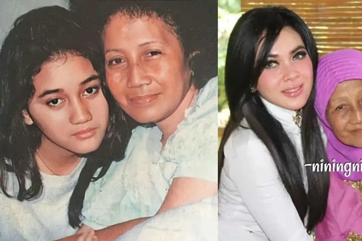5 Momen Kenangan Ibunda Nike Ardilla Bersama Selebritas Tanah Air
