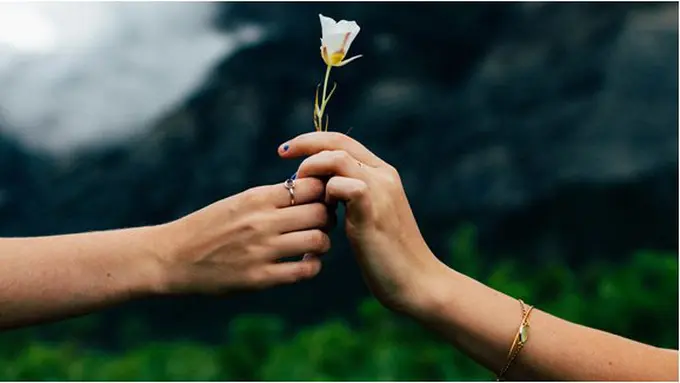 Jatuh cinta/copyright unsplash.com/@evankirby2