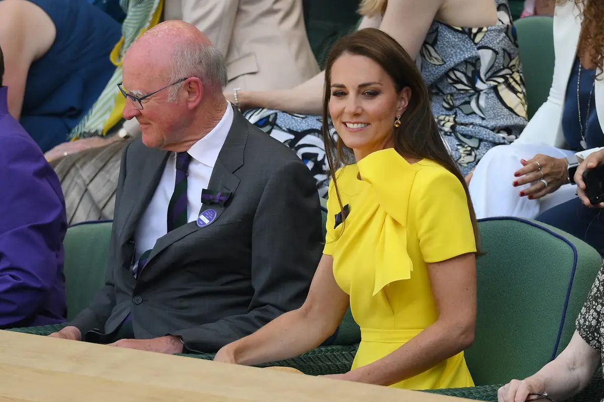 Gaun Kuning Kate Middleton Bikin Penonton Final Tenis Wimbledon Tak Bisa Berpaling