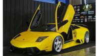 Lamborghini Murcielago milik bos JVS mejeng di pameran otomotif The Elite Showcase. (ist)