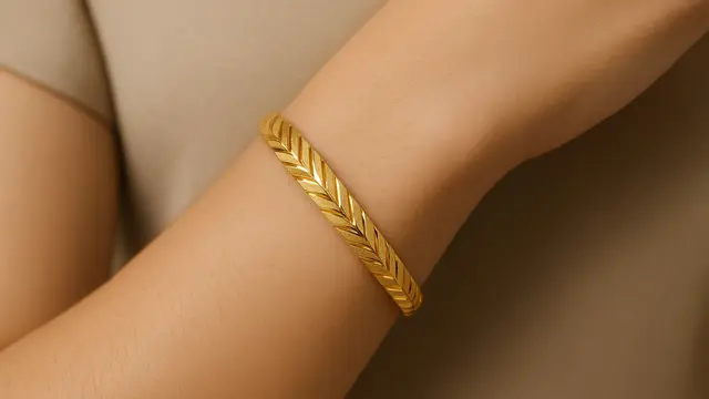 Model Gelang Emas Padi 5 Gram/Ilustrasi gambar oleh AI