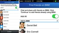 BBM Android dan iOS Akan Dilengkapi Fitur 'Find Friends'