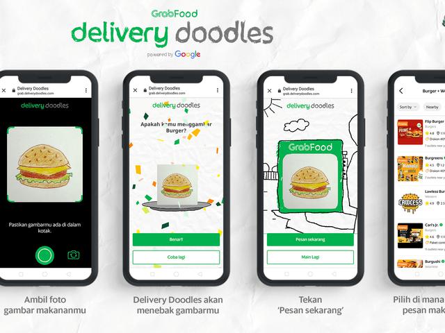 Grab Rilis Delivery Doodles Sulap Gambar Anak Anak Jadi Pesanan Makanan Tekno Liputan6 Com