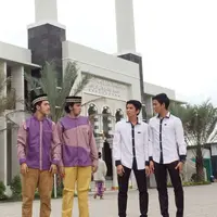 Akting Rizky dan Ridho DA 2 di sinetron Haji Belajar Ngaji. foto: twitter
