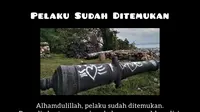 Arie Kriting Temukan Pelaku Vandalisme Peninggalan Sejarah di Tanah Buton, Ternyata Masih di Bawah Umur. (instagram.com/arie_kriting)