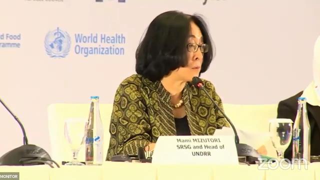 Mami Mizutori dari UNDRR.