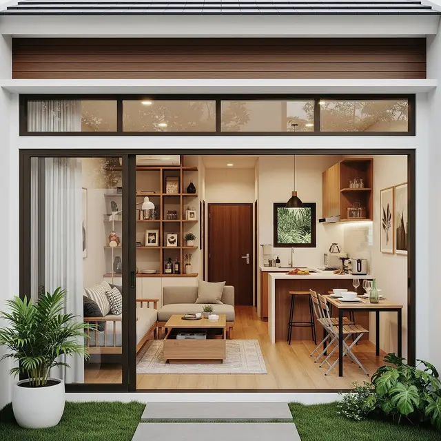 9 Desain Rumah Tipe 36 di Tanah Kavling Terbatas Gaya Minimalis, Ide Hunian Mungil