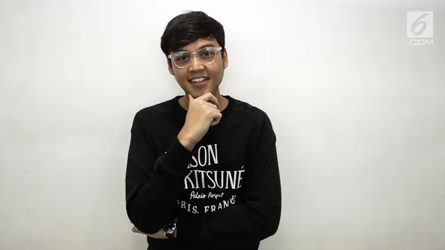 Rama Davis saat berkunjung ke kantor Liputan6.com di SCTV Tower, Senayan