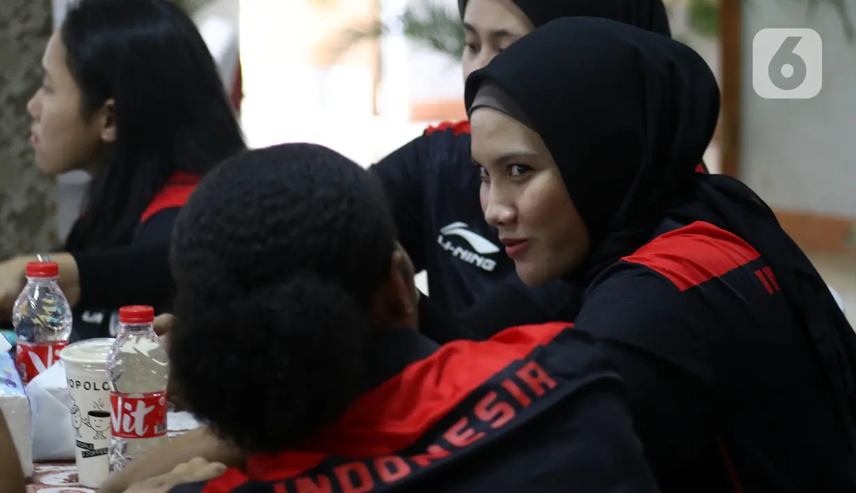 Indonesia menerjunkan 14 orang pevoli andalan yang tergabung di tim putra dan 12 untuk putri. (Liputan6.com/Helmi Fithriansyah)
