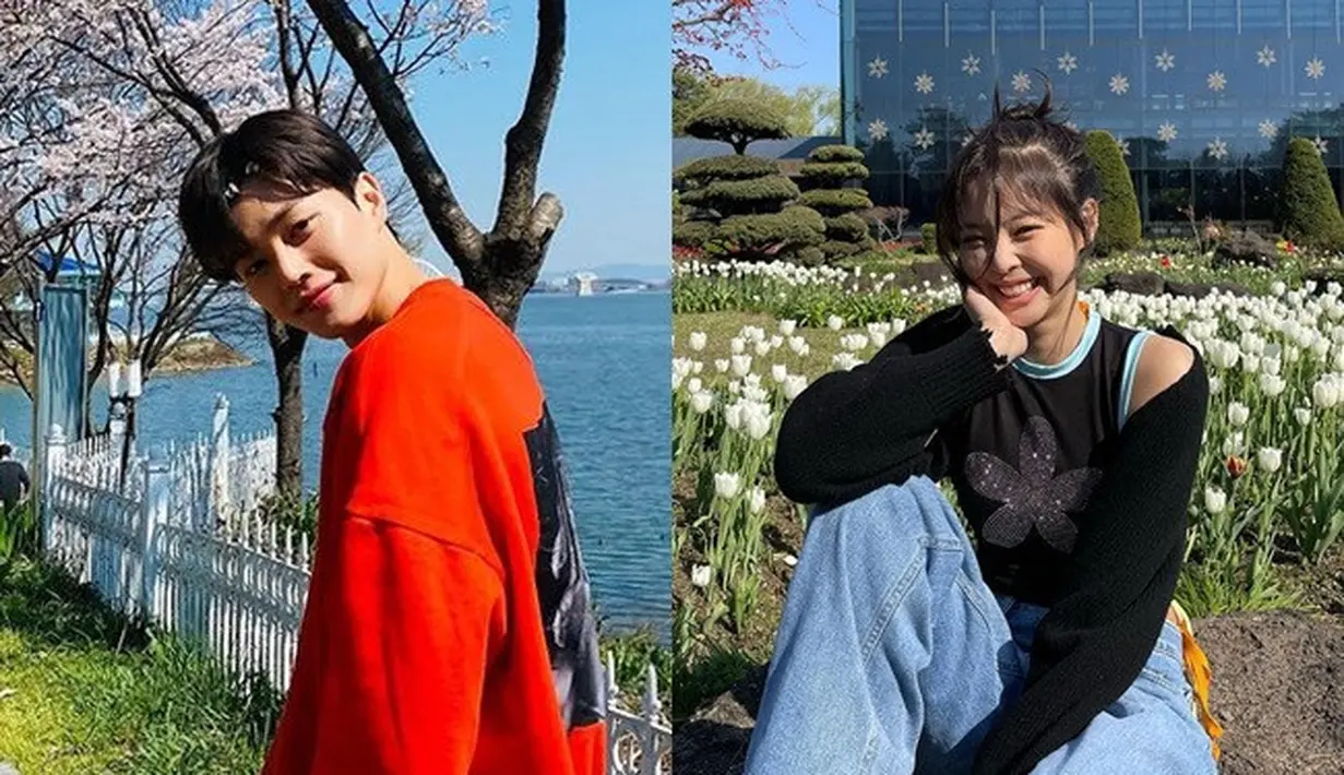 Jennie dan Song Kang pernah bertemu di variety show "Village Survival The Eight" yang tayang di tahun 2018 dan disiarkan di SBS. (Foto: Instagram/songkang_b - jennierubyjane)