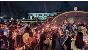 Seribu Lilin Duka dan Doa Kepergian Dokter Icha