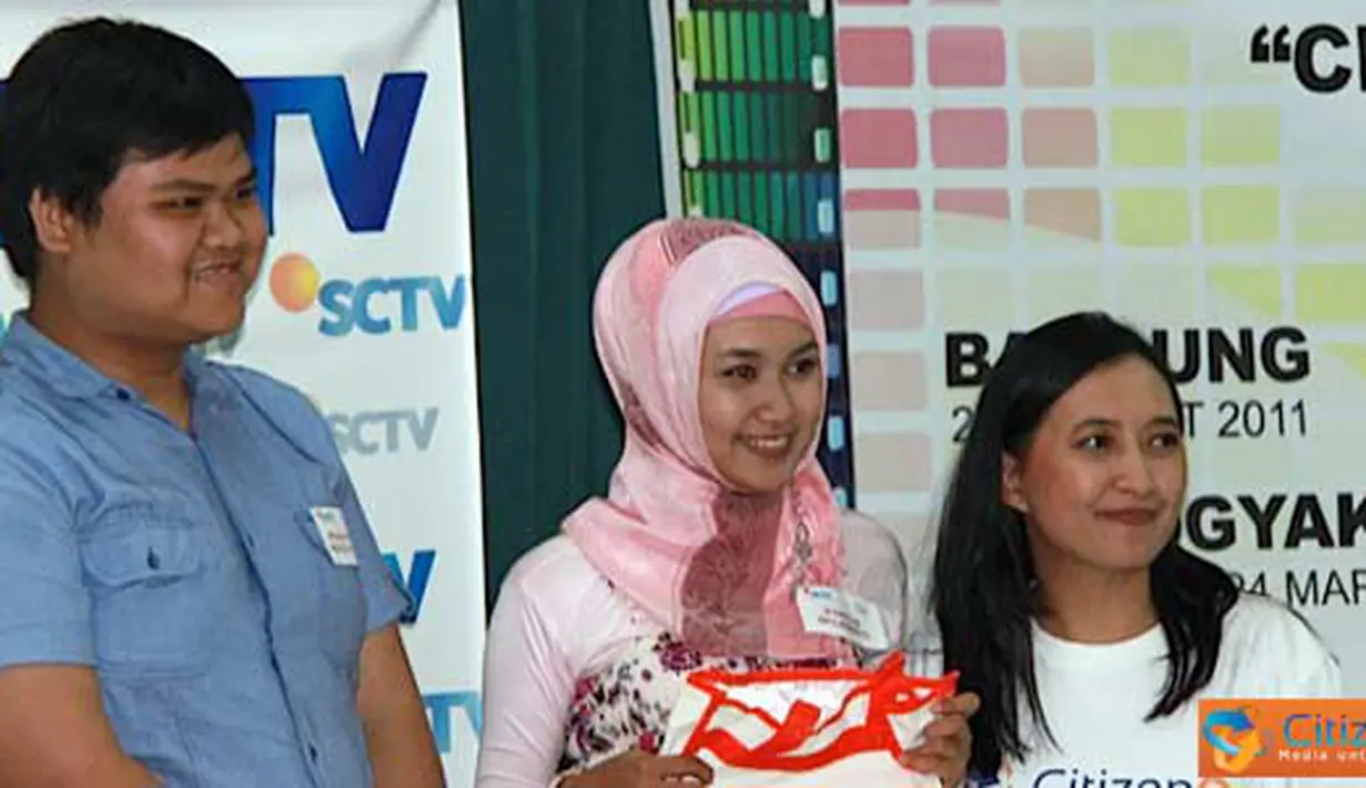Citizen6, Jakarta: Peserta Workshop SGTC yang memenangkan games. (Pengirim: Ady Permadi) 