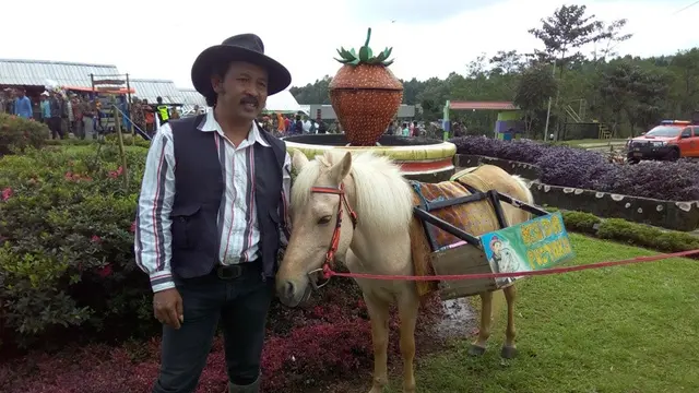 Ridwan, sang penghela kuda pustaka. (Foto: Liputan6.com.Rudal Afgani)