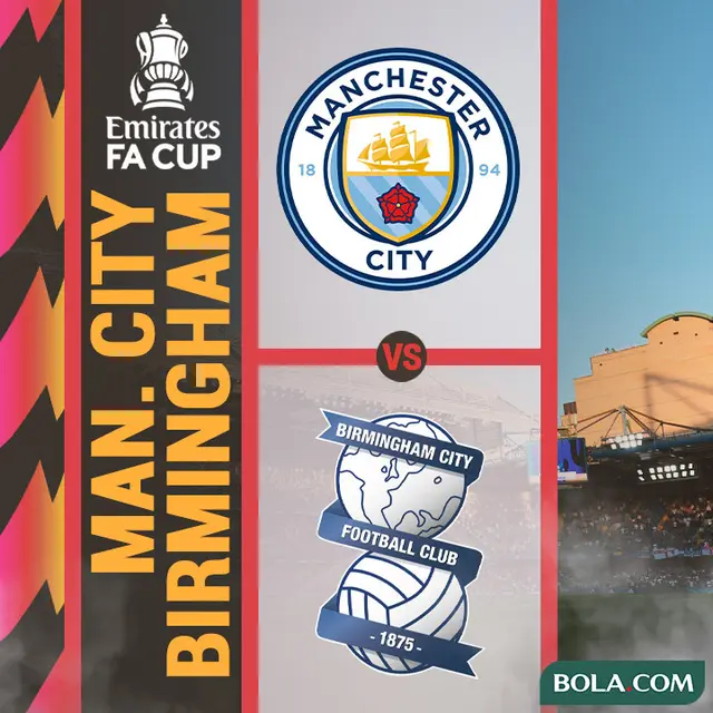 Piala FA - Manchester City Vs Birmingham City