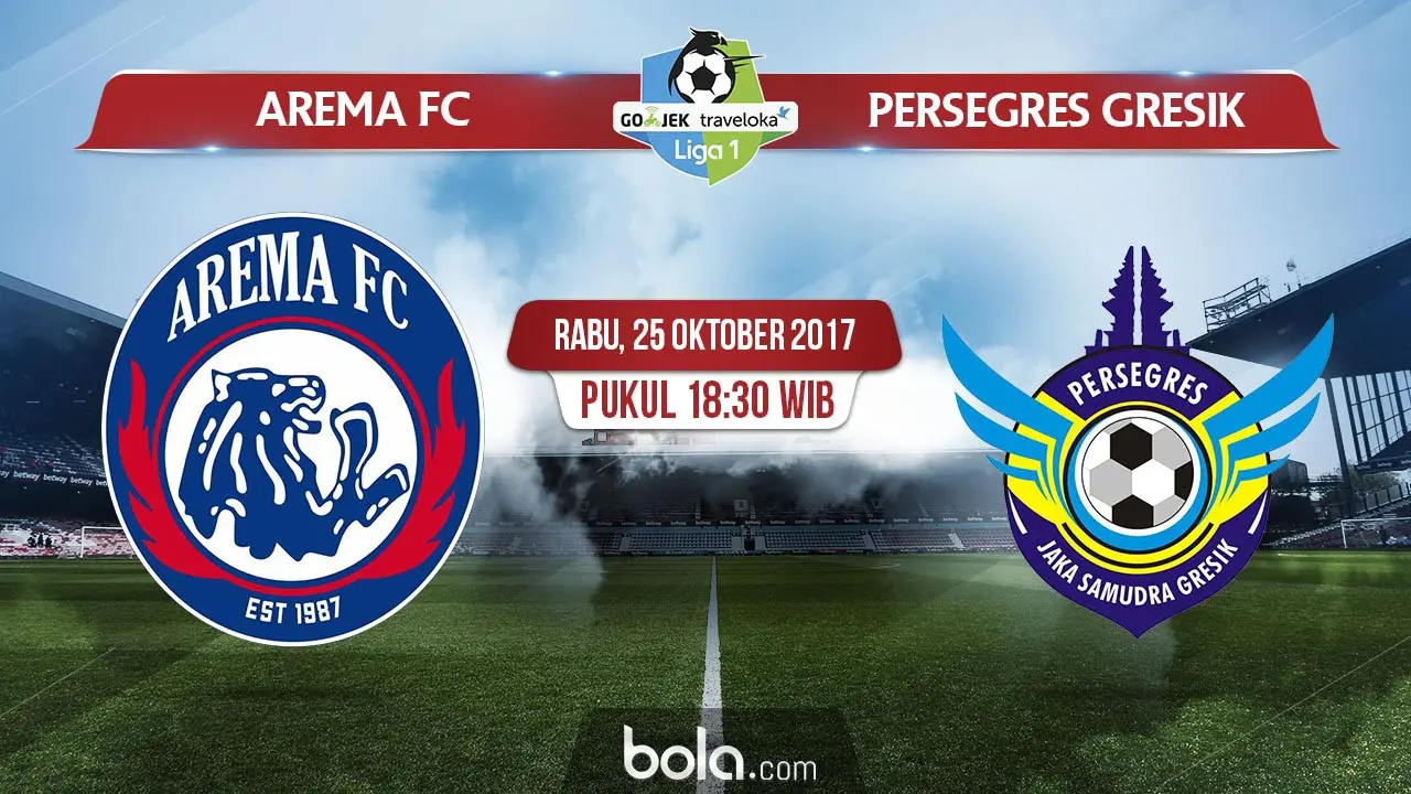 Arema FC Vs Persegres Gresik