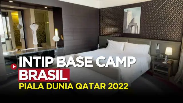 VIDEO: Melihat Hotel dan Stadion Tempat Latihan Timnas Brasil di Piala Dunia Qatar 2022